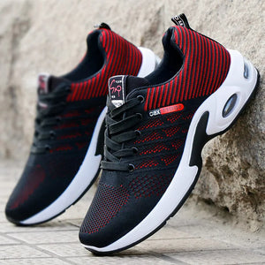 Shoes men 2025 new trend men's shoes breathable lace-up running shoes Korean version light casual sports shoes