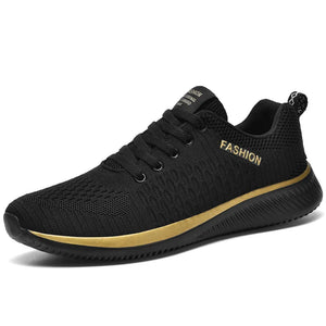 Sport Shoes Men Lightweight Running Sneakers Walking Casual Breathable Shoes Non-slip Comfortable black Big Size 38-48 Hombre