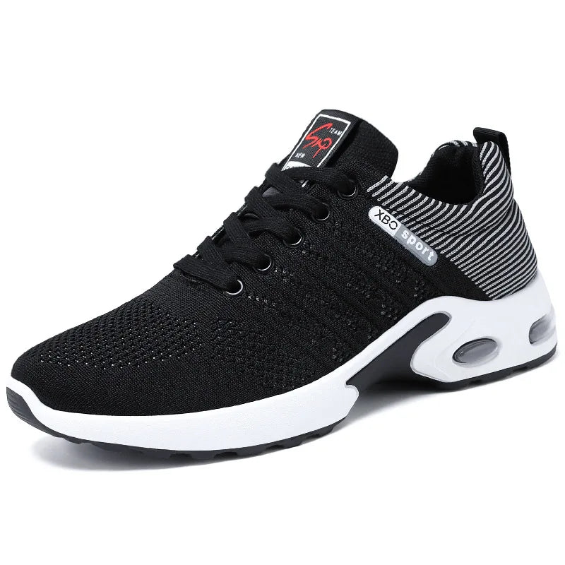 Shoes men 2025 new trend men's shoes breathable lace-up running shoes Korean version light casual sports shoes